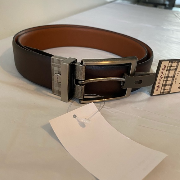 Boconi Harrison Reversible Leather Belt - Picture 3 of 4